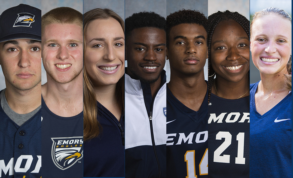 Seven Student-Athletes Recognized As Emory 100 Senior Honorary