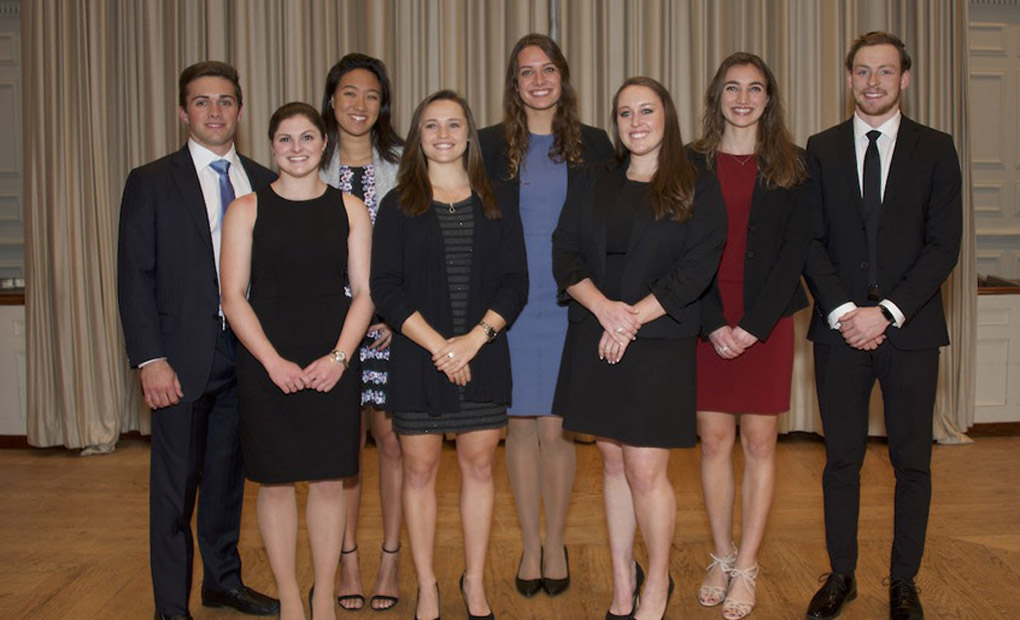 Eight Student-Athletes Recognized As Emory 100 Senior Honorary
