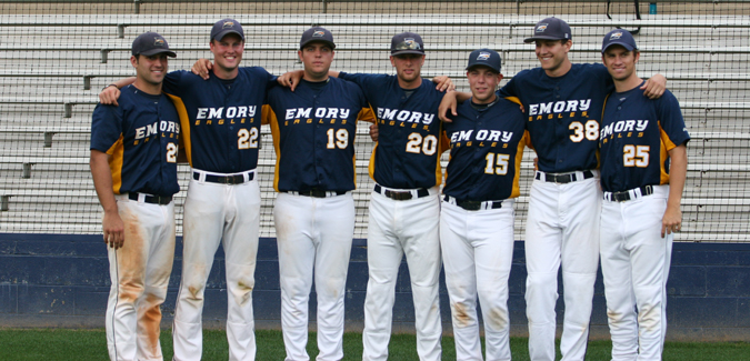 Senior Day a Success For Seven Graduating Emory Baseball Players