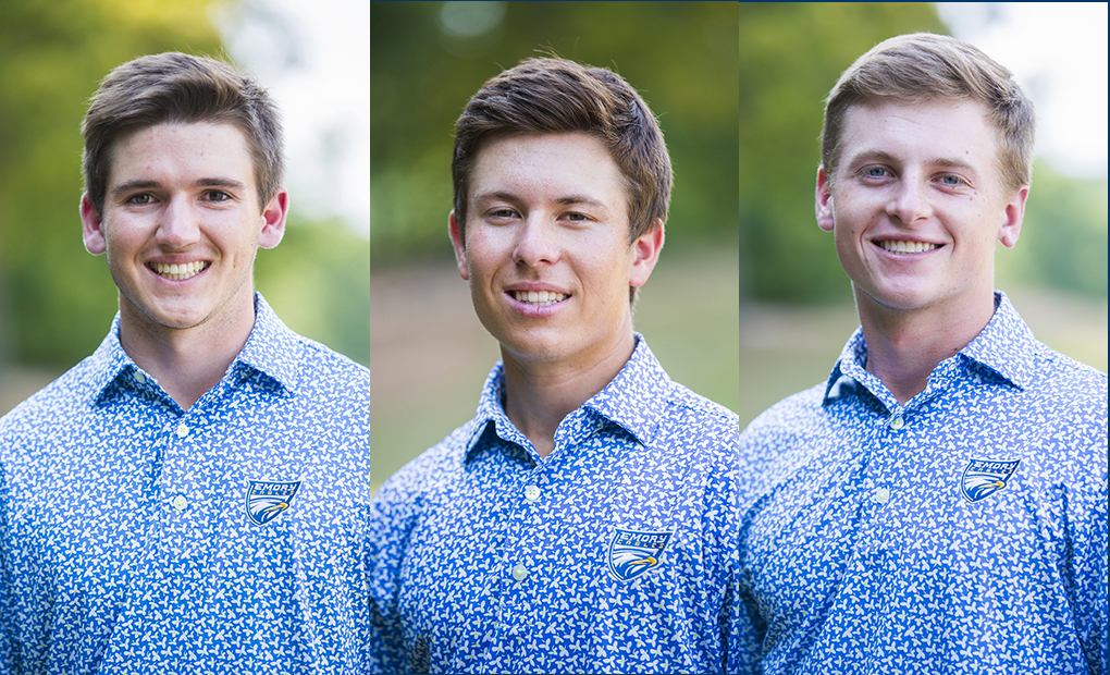 Emory Men's Golf Places Three On All-UAA Team