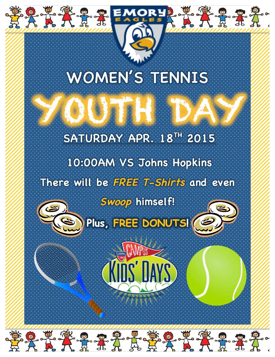 Women's Tennis Kids Day 2015