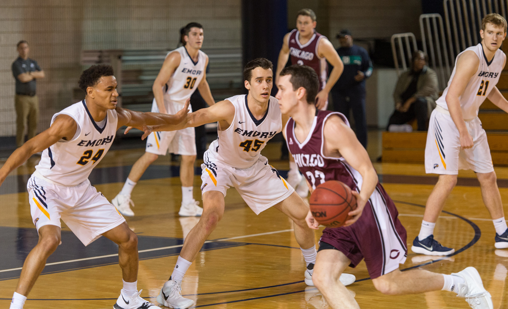 No. 13 Emory Men's Basketball Hits The Road For Carnegie Mellon & Case Western Games