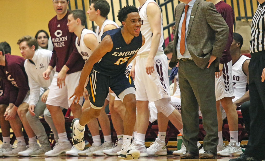 Emory Men's Basketball Wins At Chicago