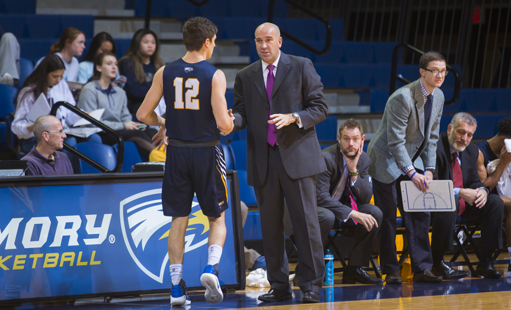 Emory Men's Basketball Upends No. 22 Rochester