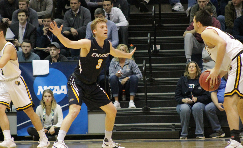 Emory Men's Basketball Sees Season Come To An End In NCAA Tourney Round Of 16