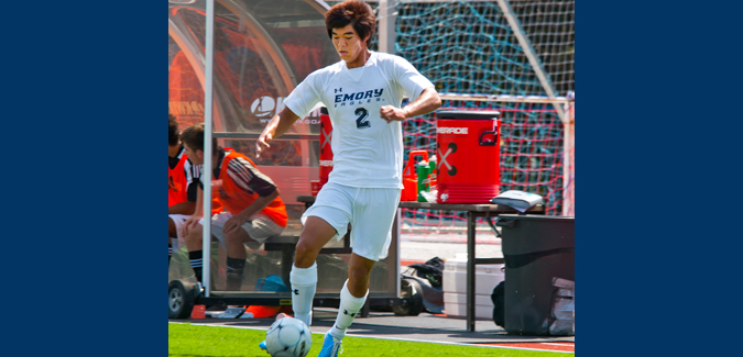 Masuda’s Hat Trick Leads #14 Emory to Victory over #7 Rochester