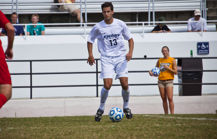 Emory Men’s Soccer to Play Covenant on Wednesday