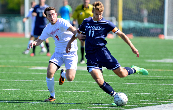 Emory Men’s Soccer Opens UAA Play with OT Win over Wash U.