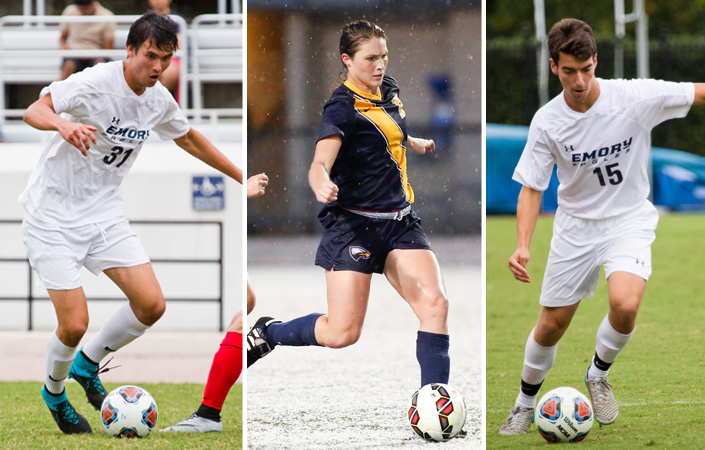 Emory Soccer Trio Named to CoSIDA Academic All-District Teams