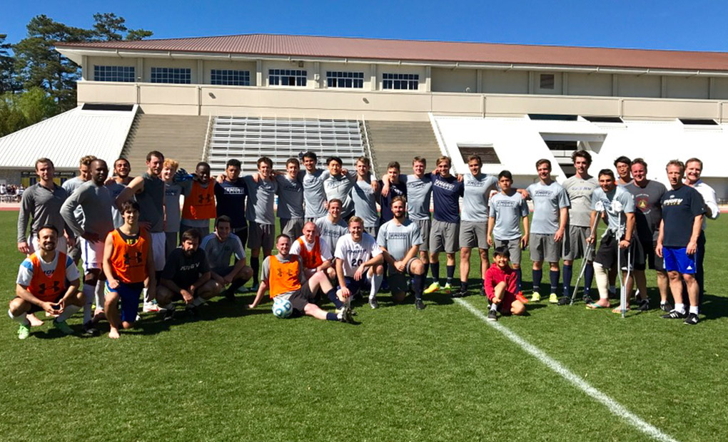 Emory Men's Soccer Holds Annual Alumni Game