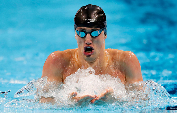 Andrew Wilson Claims 100 Breast Title at Arena Pro Swim Series