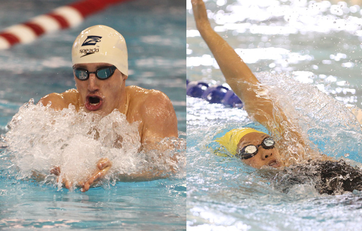 Andrew Wilson, Cindy Cheng Named UAA Swimmers of the Week