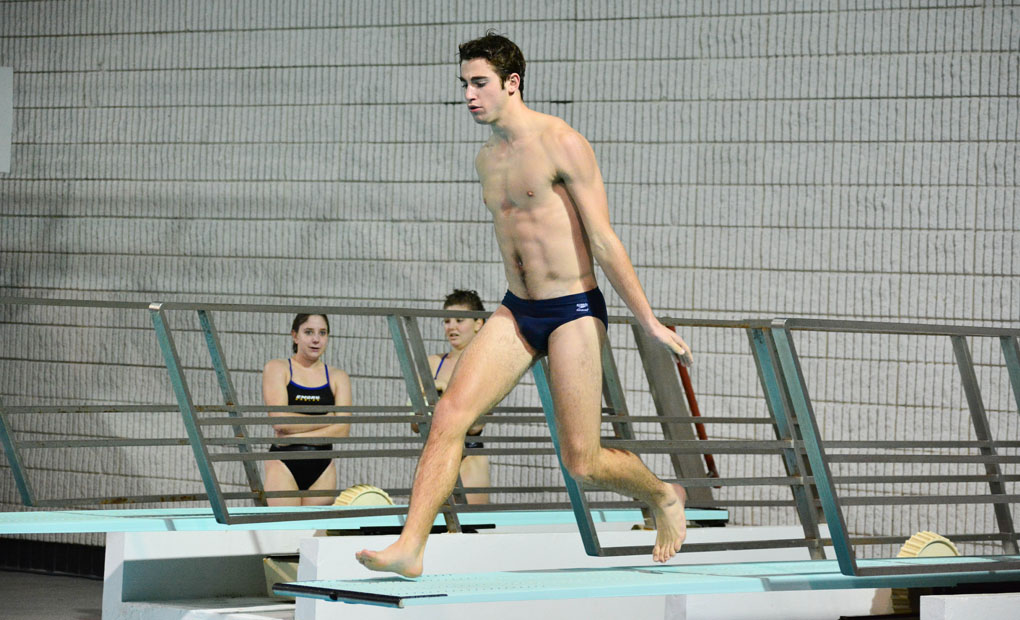 Trevor Burke Places Second in 1-Meter Event to Open NCAA Region 2 Diving Championships