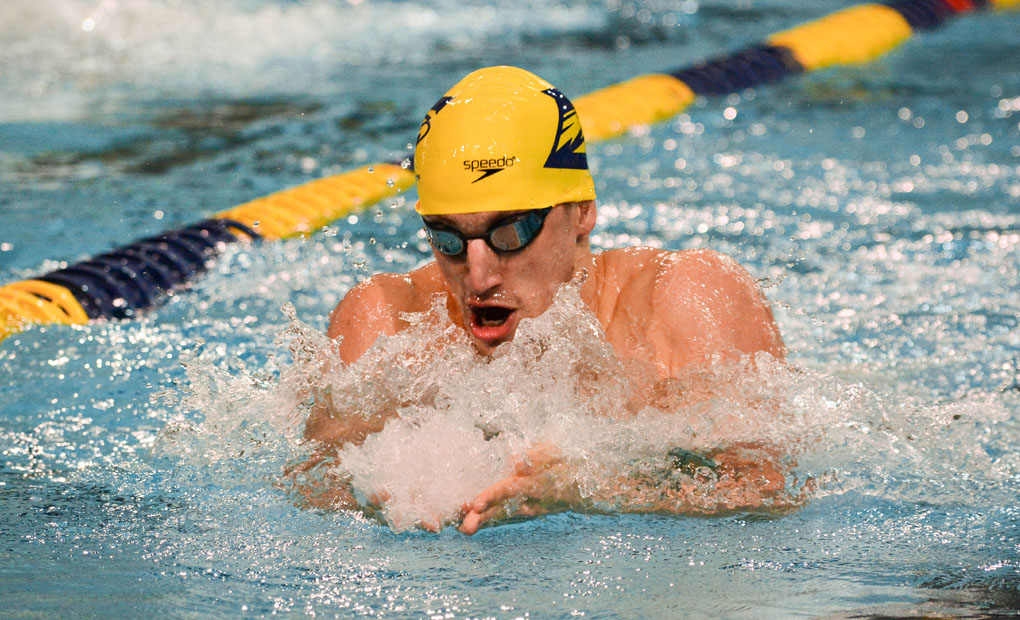 Emory Men's Swimming & Diving Celebrates Senior Day with 177-121 Victory over Delta State