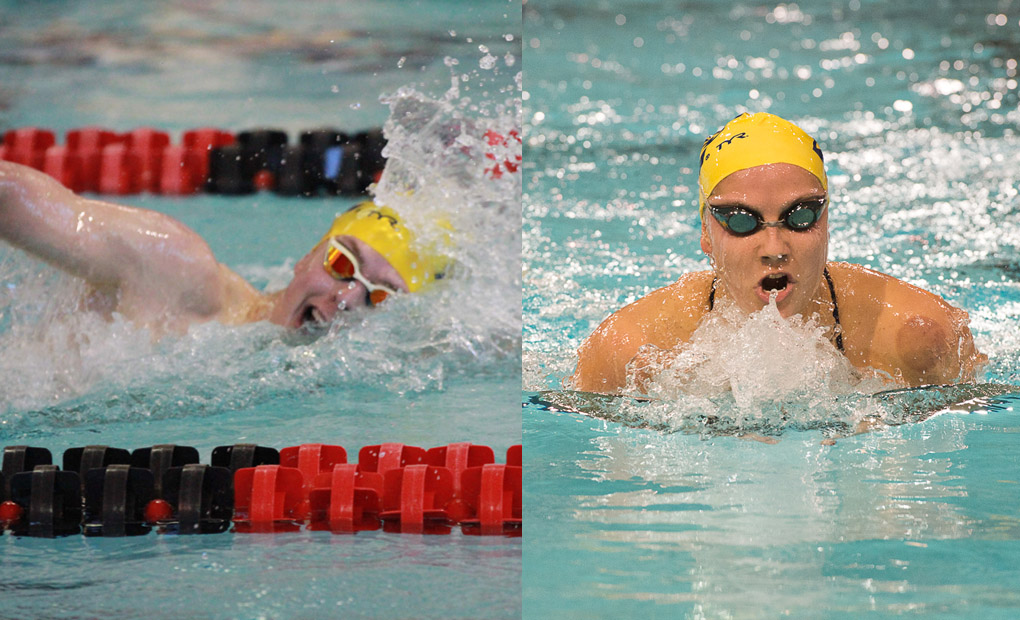 Men Sit in Second, Women in Third After Day One of the Denison Invitational