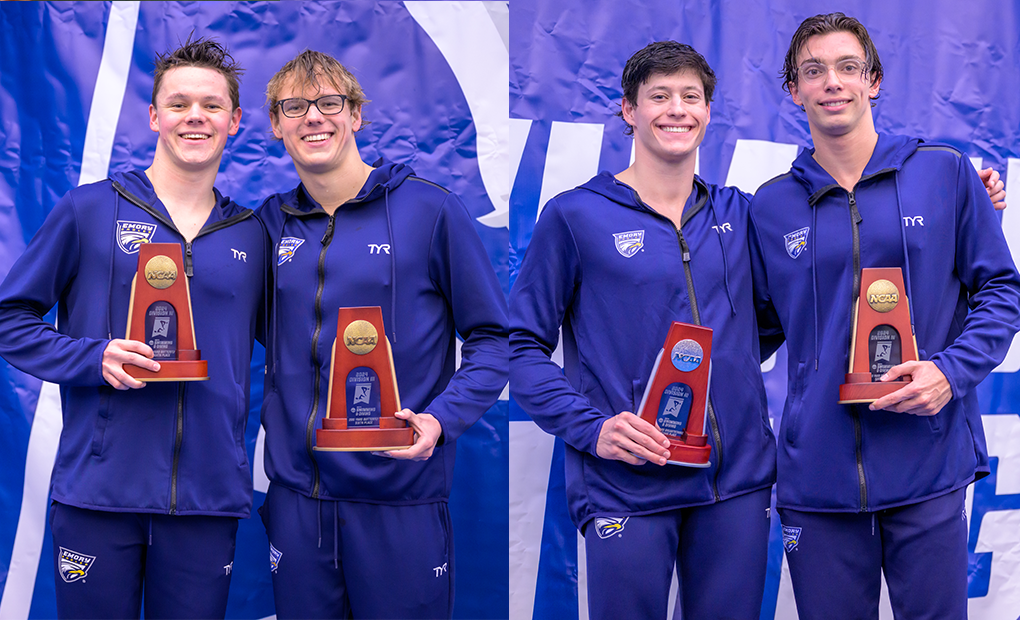 Men's Swimming & Diving Build NCAA Lead Heading into Final Day