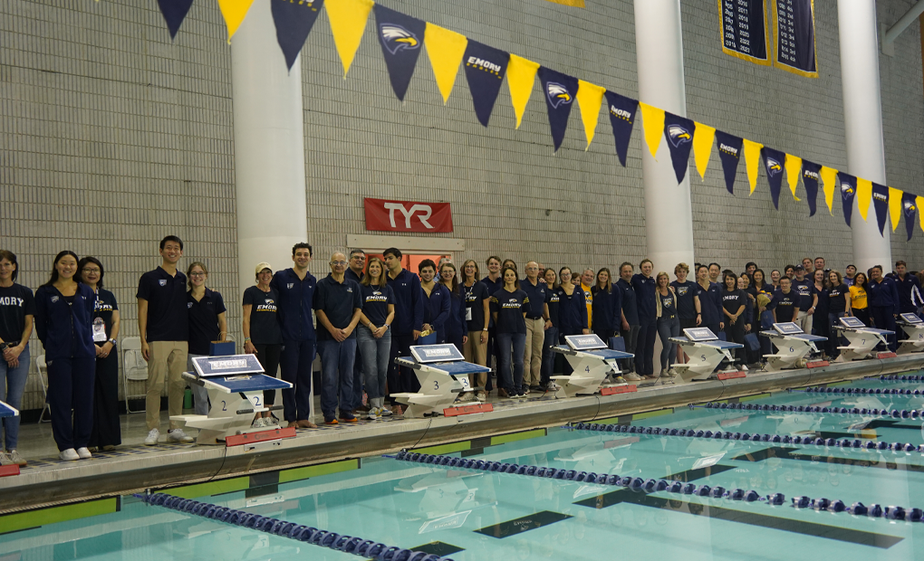 Swimming and Diving Celebrates Senior Day With Dual Meet Sweep Over Centre