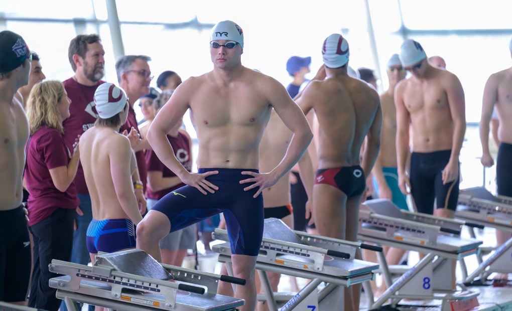 Emory Men Control UAA Lead After Thursday; 400 Medley Relay Sets UAA Record