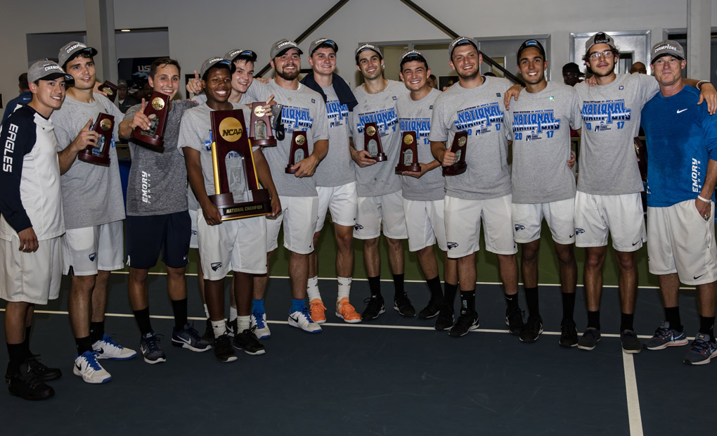 NATIONAL CHAMPS!! - Emory Men's Tennis Tops CMS In NCAA D-III Championships Match