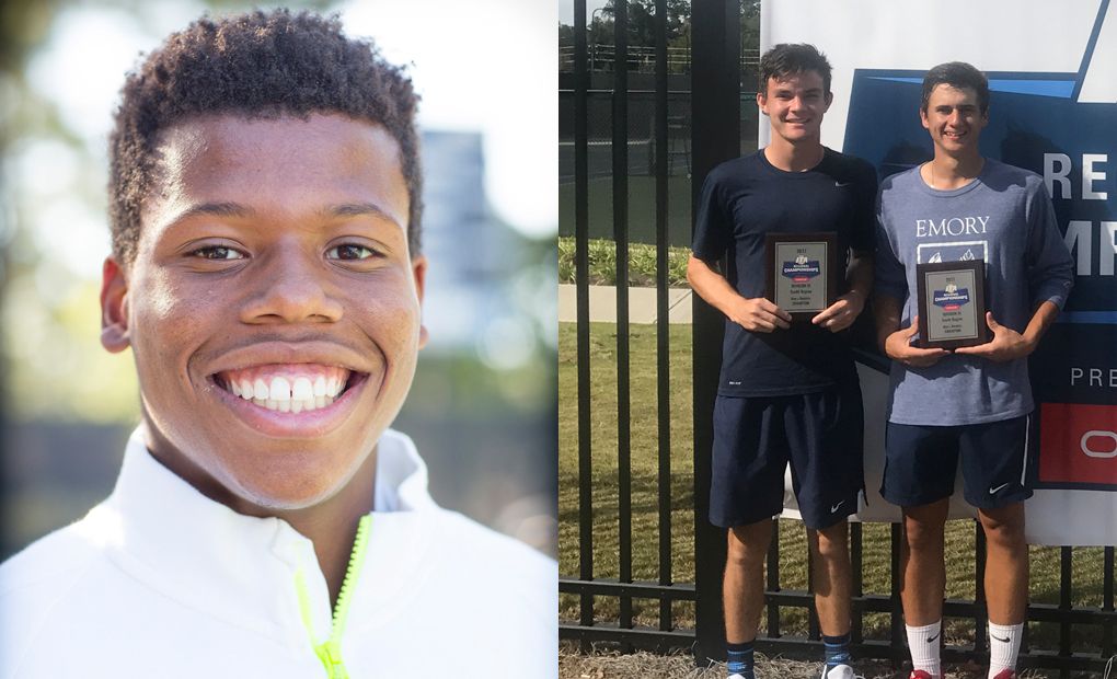 Emory Tennis Trio Tabbed For UAA Honors