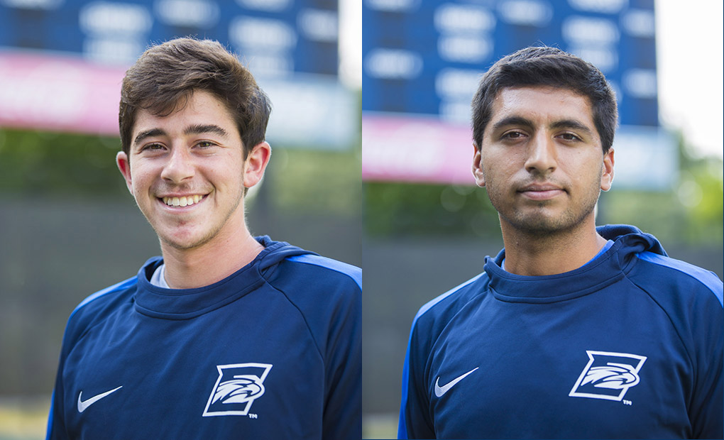 Andrew Esses and Sahil Raina Earn UAA Men's Tennis Co-Player of the Week