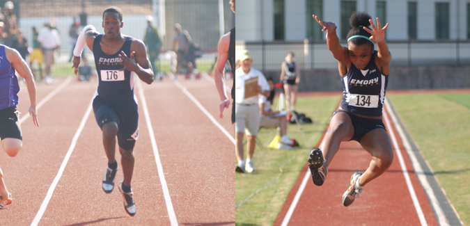 Eagles’ Track & Field Wraps up Competition at Emory Invitational