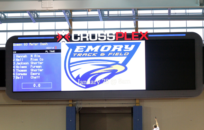 Freshmen Pace Emory at Season-Opening Panther Indoor Icebreaker