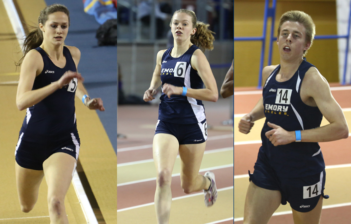 Emory Trio Tabbed To Capital One Track and Field/Cross Country Academic All-America Honors