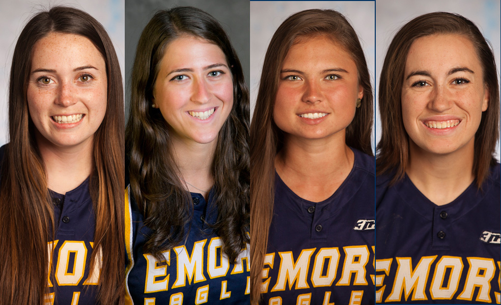 Emory Softball Places Four On All-UAA Honors List