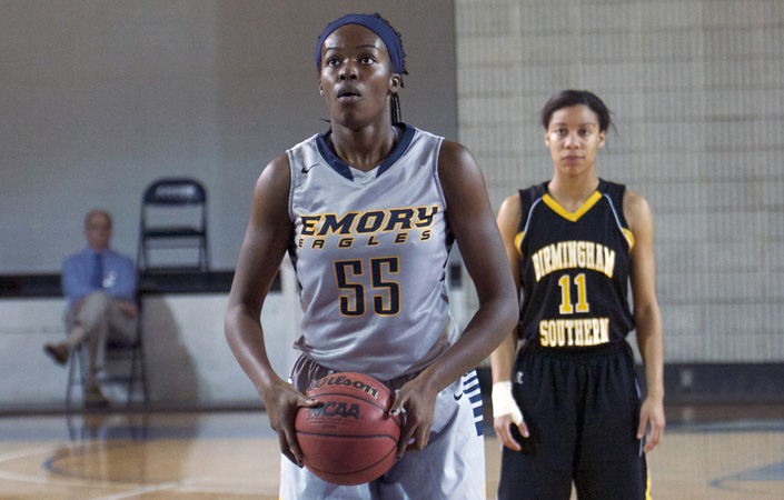 Emory Women's Basketball Held Off By No. 9 Washington University