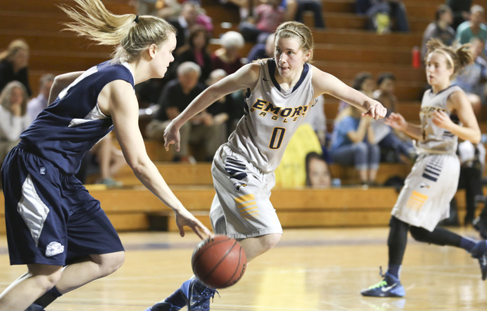 Second-Half Rally Falls Short For Emory Women's Basketball In Setback To Piedmont