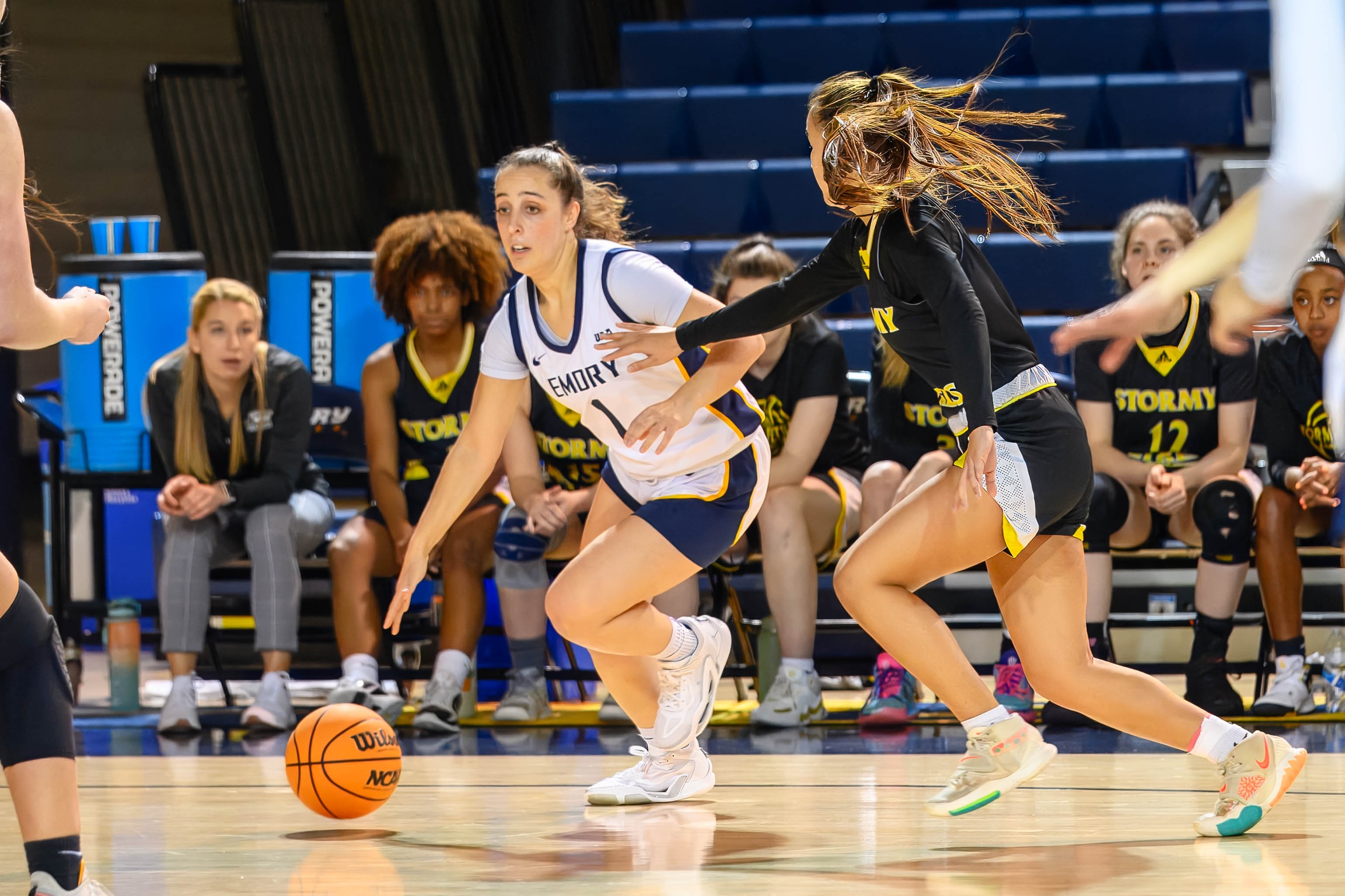 Brock Scores 30, Aronsky Posts Double-Double in Final Game of 2023