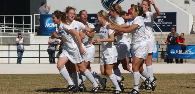 Costopoulos Scores Two in NCAA Debut to Lift Emory over Maryville, 2-0