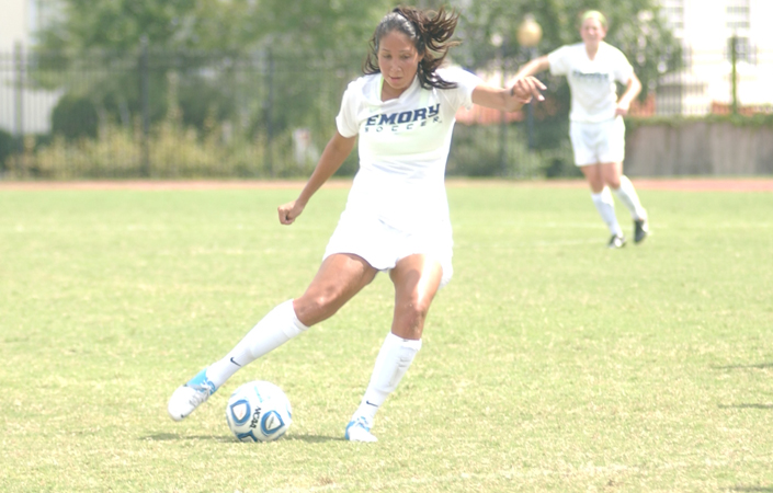 Rodriguez Nets Hat-Trick in #7 Emory’s Win over Agnes Scott