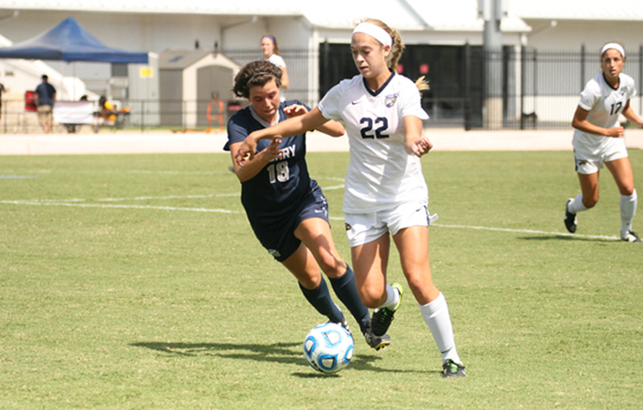 Emory Women's Soccer Scores Twice Late to Defeat Roanoke College, 2-0