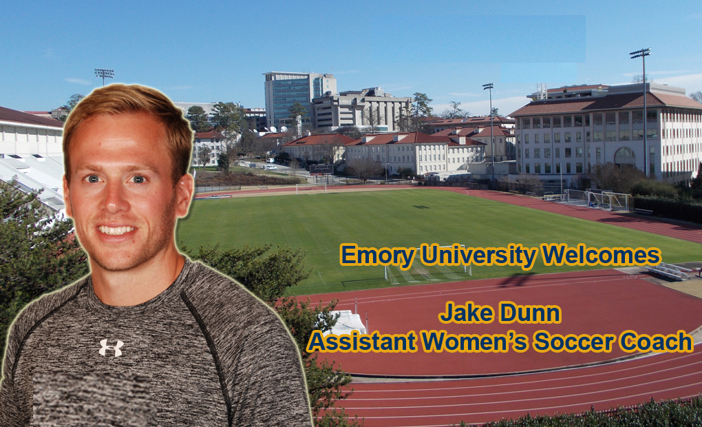 Emory Women's Soccer Names Jake Dunn Assistant Coach