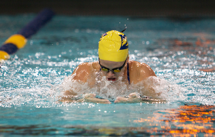 Women's Swimming & Diving Claims Five Event Titles to Open UAA Championships