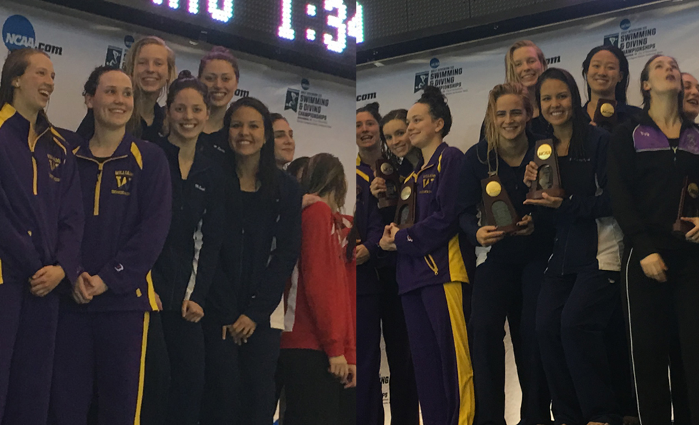 Women's Swimming & Diving Extend NCAA Lead Behind Three National Championships