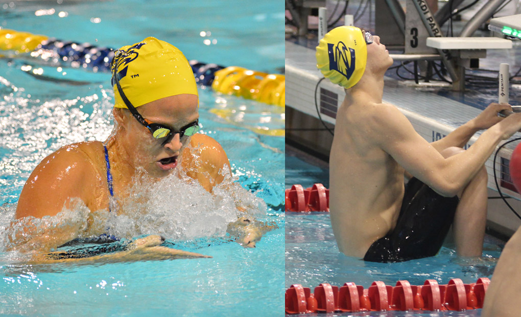Annelise Kowalsky, Sage Ono Selected as UAA Swimmers of the Week