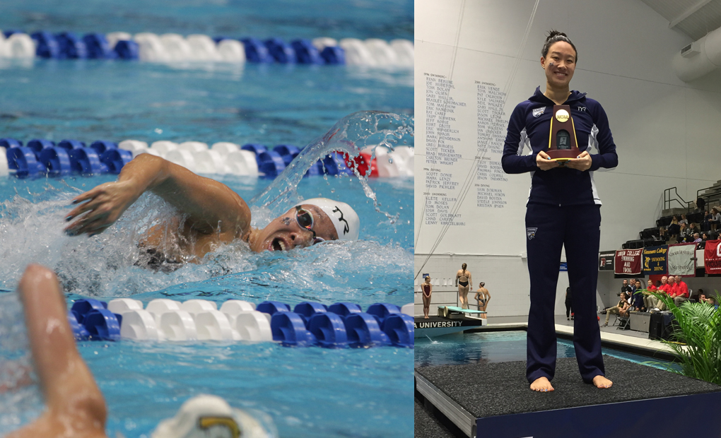 Cindy Cheng Wins 200 Freestyle as Eagles Extend NCAA Lead