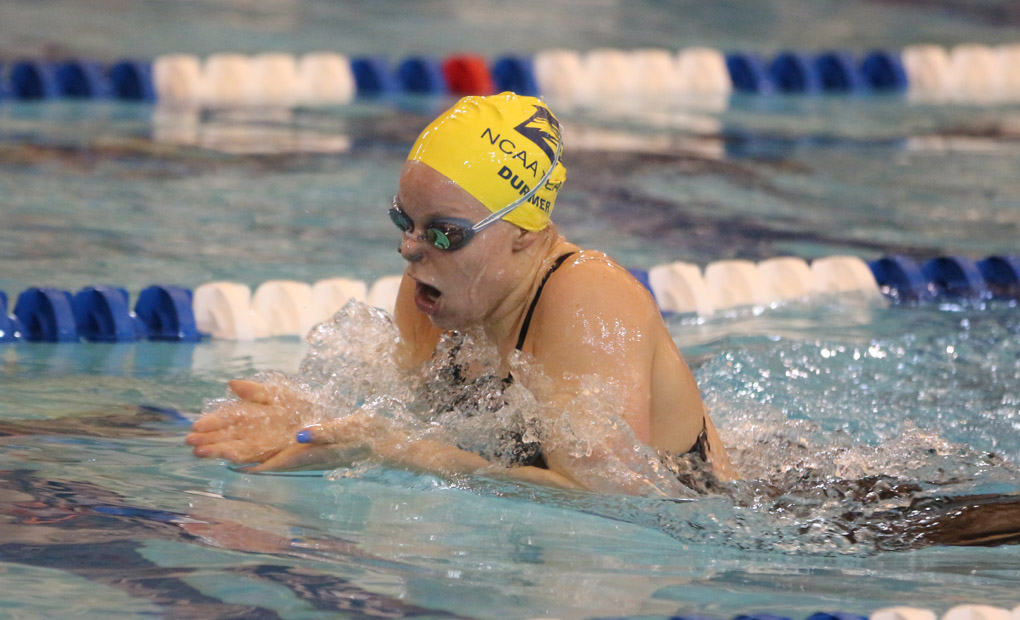 Julia Durmer Named UAA Women's Swimmer of the Week