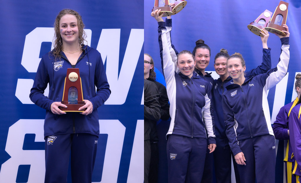Record-Setting Performances Highlight Day One of NCAAs for Women's Swimming & Diving