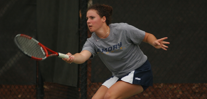 McManigle Earns UAA Athlete of the Week Honor for Women’s Tennis