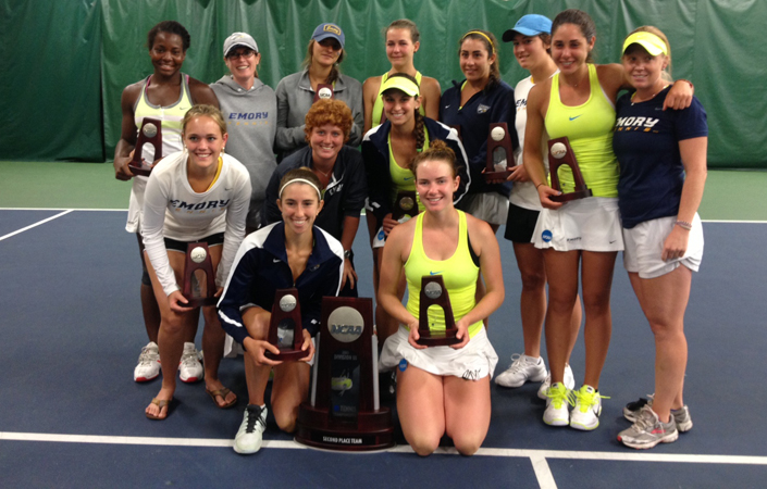Emory Finishes Second at NCAA D-III Women’s Tennis Championships