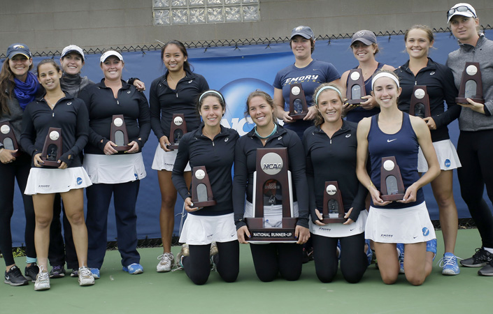 Emory Women's Tennis Sees Rally Come Up Short In NCAA D-III Finals Setback