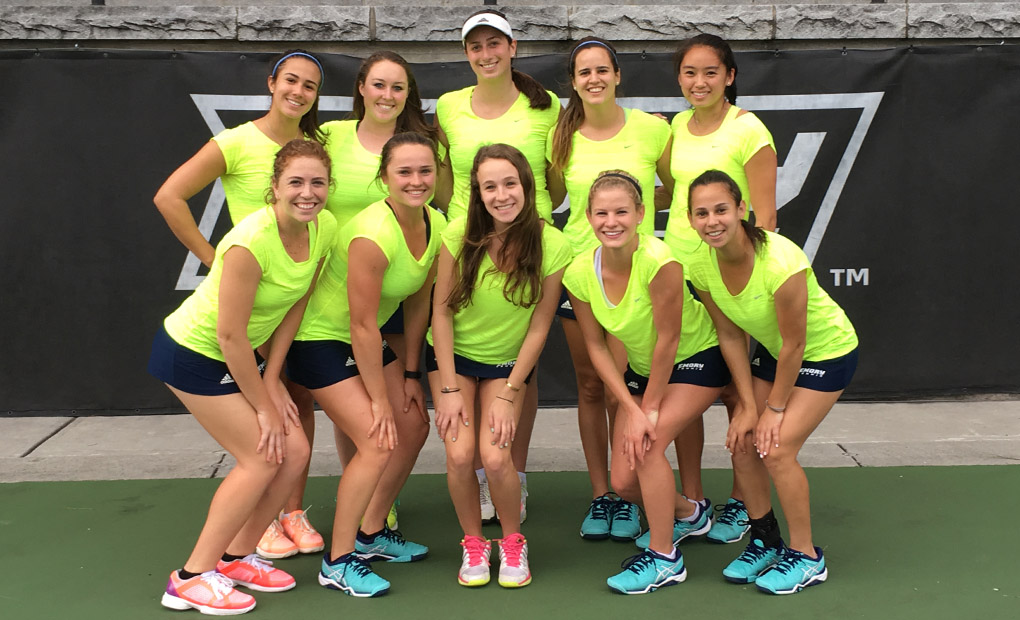 Emory Women's Tennis Begins UAA Title Defense Thursday; Opens Draw against Rochester