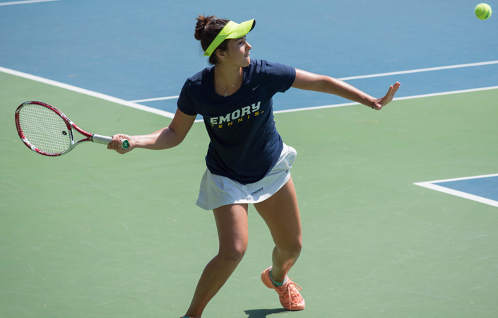 Emory Women's Tennis Breezes to Win at Brenau
