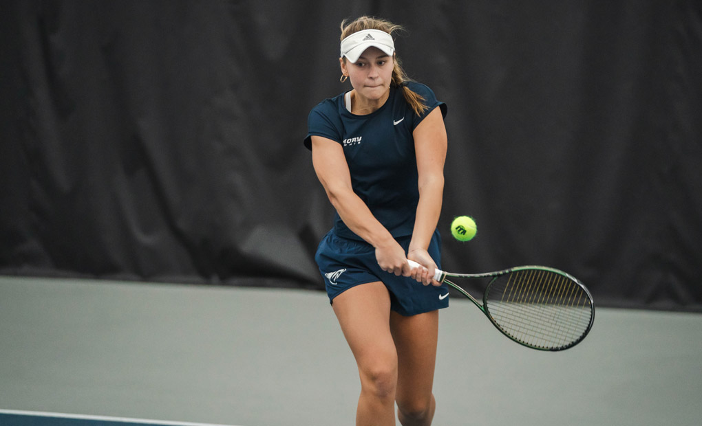 Women's Tennis Drops Opening Round Thriller to Johns Hopkins at ITA Indoors