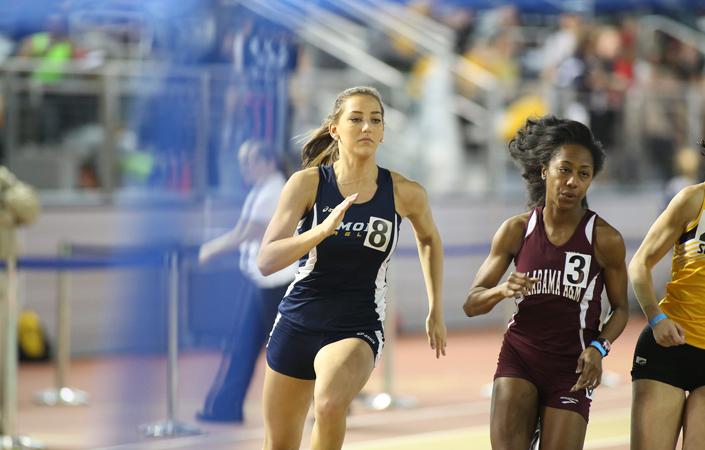 Women's Track & Field Place 8th at BSC Indoor Icebreaker