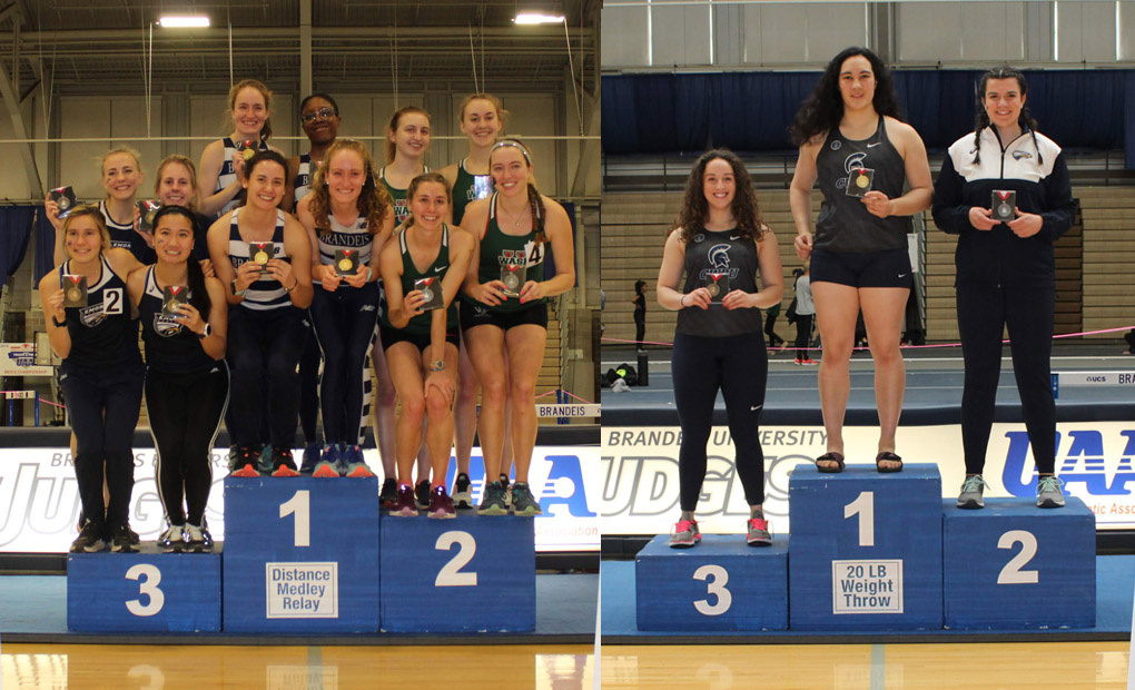 Wagner, DMR Reach Podium on Day One of UAA Indoor Championships